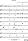 Thumbnail Barcarolle Pure Sheet Music Solo for French Horn, Arranged by Lars Christian Lundholm