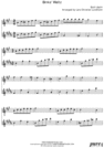 Thumbnail Binks Waltz Pure Sheet Music Duet for English Horn and Baritone Saxophone, Arranged by Lars Christian Lundholm