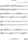 Thumbnail Binks Waltz Pure Sheet Music Duet for Guitar and Eb Instrument, Arranged by Lars Christian Lundholm