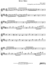 Thumbnail Binks Waltz Pure Sheet Music Duet for Soprano Saxophone and Eb Instrument, Arranged by Lars Christian Lundholm
