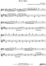Thumbnail Binks Waltz Pure Sheet Music Duet for Viola and Tenor Saxophone, Arranged by Lars Christian Lundholm