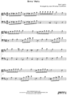 Thumbnail Binks Waltz Pure Sheet Music Duet for Viola and Tuba, Arranged by Lars Christian Lundholm