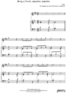 Thumbnail Bring a Torch, Jeanette, Isabella Pure Sheet Music for Organ and Eb Instrument, Arranged by Lars Christian Lundholm