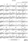 Thumbnail Can-can Pure Sheet Music Solo for Baritone Saxophone, Arranged by Lars Christian Lundholm