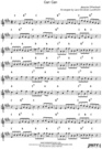 Thumbnail Can-can Pure Sheet Music Solo for Bb Instrument, Arranged by Lars Christian Lundholm