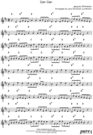 Thumbnail Can-can Pure Sheet Music Solo for C Instrument, Arranged by Lars Christian Lundholm