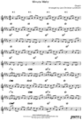 Thumbnail Chopins Minute Waltz Pure Sheet Music Solo for Violin, Arranged by Lars Christian Lundholm
