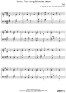 Thumbnail Come, Thou Long Expected Jesus Pure Sheet Music for Organ, Arranged by Lars Christian Lundholm
