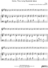Thumbnail Come, Thou Long Expected Jesus Pure Sheet Music for Piano and Tenor Saxophone, Arranged by Lars Christian Lundholm