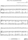 Thumbnail Come, Thou Long Expected Jesus Pure Sheet Music for Piano and Bassoon, Arranged by Lars Christian Lundholm