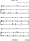 Thumbnail Coventry Carol Pure Sheet Music for Piano and Flute, Arranged by Lars Christian Lundholm