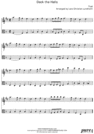 Thumbnail Deck the Halls Pure Sheet Music Duet for Eb Instrument and Viola, Arranged by Lars Christian Lundholm