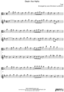 Thumbnail Deck the Halls Pure Sheet Music Duet for Viola and Eb Instrument, Arranged by Lars Christian Lundholm