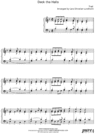 Thumbnail Deck the Halls Pure Sheet Music for Harpsichord, Arranged by Lars Christian Lundholm
