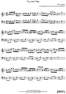 Thumbnail Fig Leaf Rag Pure Sheet Music Duet for Tenor Saxophone and Double Bass, Arranged by Lars Christian Lundholm