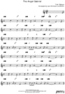 Thumbnail Gabriels Message Pure Sheet Music Solo for Clarinet, Arranged by Lars Christian Lundholm