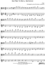 Thumbnail God Rest Ye Merry, Gentlemen Pure Sheet Music Duet for Viola and French Horn, Arranged by Lars Christian Lundholm