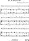 Thumbnail Hark The Herald Angels Sing Pure Sheet Music for Piano and Trombone, Arranged by Lars Christian Lundholm Thumbnail Hark The Herald Angels Sing Pure Sheet Music for Piano and Trombone, Arranged by Lars Christian Lundholm
