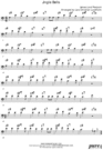 Thumbnail Jingle Bells Pure Sheet Music Solo for Double Bass, Arranged by Lars Christian Lundholm