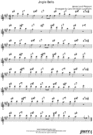 Thumbnail Jingle Bells Pure Sheet Music Solo for Eb Instrument, Arranged by Lars Christian Lundholm