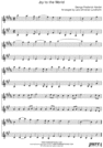 Thumbnail Joy to the World Pure Sheet Music Duet for Baritone Saxophone and French Horn, Arranged by Lars Christian Lundholm Thumbnail Joy to the World Pure Sheet Music Duet for Baritone Saxophone and French Horn, Arranged by Lars Christian Lundholm