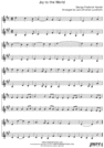 Thumbnail Joy to the World Pure Sheet Music Duet for Cello and French Horn, Arranged by Lars Christian Lundholm Thumbnail Joy to the World Pure Sheet Music Duet for Cello and French Horn, Arranged by Lars Christian Lundholm