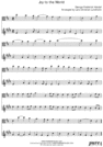 Thumbnail Joy to the World Pure Sheet Music Duet for Viola and Bb Instrument, Arranged by Lars Christian Lundholm Thumbnail Joy to the World Pure Sheet Music Duet for Viola and Bb Instrument, Arranged by Lars Christian Lundholm