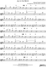 Thumbnail Joy to the World Pure Sheet Music Solo for Viola, Arranged by Lars Christian Lundholm
