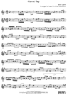 Thumbnail Kismet Rag Pure Sheet Music Duet for Flute and Tenor Saxophone, Arranged by Lars Christian Lundholm