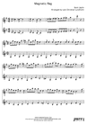 Thumbnail Magnetic Rag Pure Sheet Music Duet for Baritone Saxophone and French Horn, Arranged by Lars Christian Lundholm
