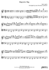 Thumbnail Magnetic Rag Pure Sheet Music Duet for Baritone Saxophone and Viola, Arranged by Lars Christian Lundholm