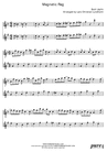 Thumbnail Magnetic Rag Pure Sheet Music Duet for French Horn and Eb Instrument, Arranged by Lars Christian Lundholm