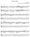 Thumbnail Magnetic Rag Pure Sheet Music Duet for Soprano Saxophone and French Horn, Arranged by Lars Christian Lundholm