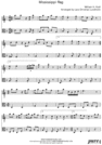 Thumbnail Mississippi Rag Pure Sheet Music Duet for English Horn and Viola, Arranged by Lars Christian Lundholm