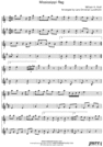 Thumbnail Mississippi Rag Pure Sheet Music Duet for French Horn and Tenor Saxophone, Arranged by Lars Christian Lundholm Thumbnail Mississippi Rag Pure Sheet Music Duet for French Horn and Tenor Saxophone, Arranged by Lars Christian Lundholm