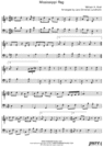 Thumbnail Mississippi Rag Pure Sheet Music Duet for Guitar and Bassoon, Arranged by Lars Christian Lundholm