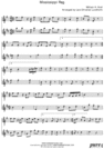 Thumbnail Mississippi Rag Pure Sheet Music Duet for Soprano Saxophone and Eb Instrument, Arranged by Lars Christian Lundholm Thumbnail Mississippi Rag Pure Sheet Music Duet for Soprano Saxophone and Eb Instrument, Arranged by Lars Christian Lundholm