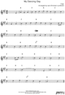 Thumbnail My Dancing Day Pure Sheet Music Solo for Clarinet, Arranged by Lars Christian Lundholm