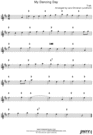 Thumbnail My Dancing Day Pure Sheet Music Solo for F Instrument, Arranged by Lars Christian Lundholm