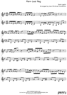 Thumbnail Palm Leaf Rag Pure Sheet Music Duet for C Instrument and French Horn, Arranged by Lars Christian Lundholm
