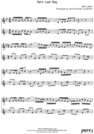 Thumbnail Palm Leaf Rag Pure Sheet Music Duet for C Instrument and Tenor Saxophone, Arranged by Lars Christian Lundholm