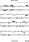 Thumbnail Peacherine Rag Pure Sheet Music Duet for Soprano Saxophone and Trombone, Arranged by Lars Christian Lundholm