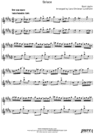 Thumbnail Solace Pure Sheet Music Duet for Baritone Saxophone and Eb Instrument, Arranged by Lars Christian Lundholm