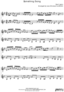 Thumbnail Something Doing Pure Sheet Music Duet for C Instrument and French Horn, Arranged by Lars Christian Lundholm