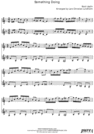 Thumbnail Something Doing Pure Sheet Music Duet for Clarinet and French Horn, Arranged by Lars Christian Lundholm