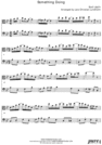 Thumbnail Something Doing Pure Sheet Music Duet for Viola and Cello, Arranged by Lars Christian Lundholm