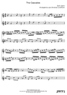 Thumbnail The Cascades Pure Sheet Music Duet for Clarinet and Bb Instrument, Arranged by Lars Christian Lundholm
