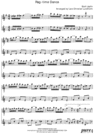 Thumbnail The Ragtime Dance Pure Sheet Music Duet for Baritone Saxophone and Tenor Saxophone, Arranged by Lars Christian Lundholm