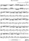 Thumbnail The Ragtime Dance Pure Sheet Music Duet for Eb Instrument and Viola, Arranged by Lars Christian Lundholm
