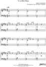 Thumbnail To a Wild Rose Pure Sheet Music for Organ, Arranged by Lars Christian Lundholm